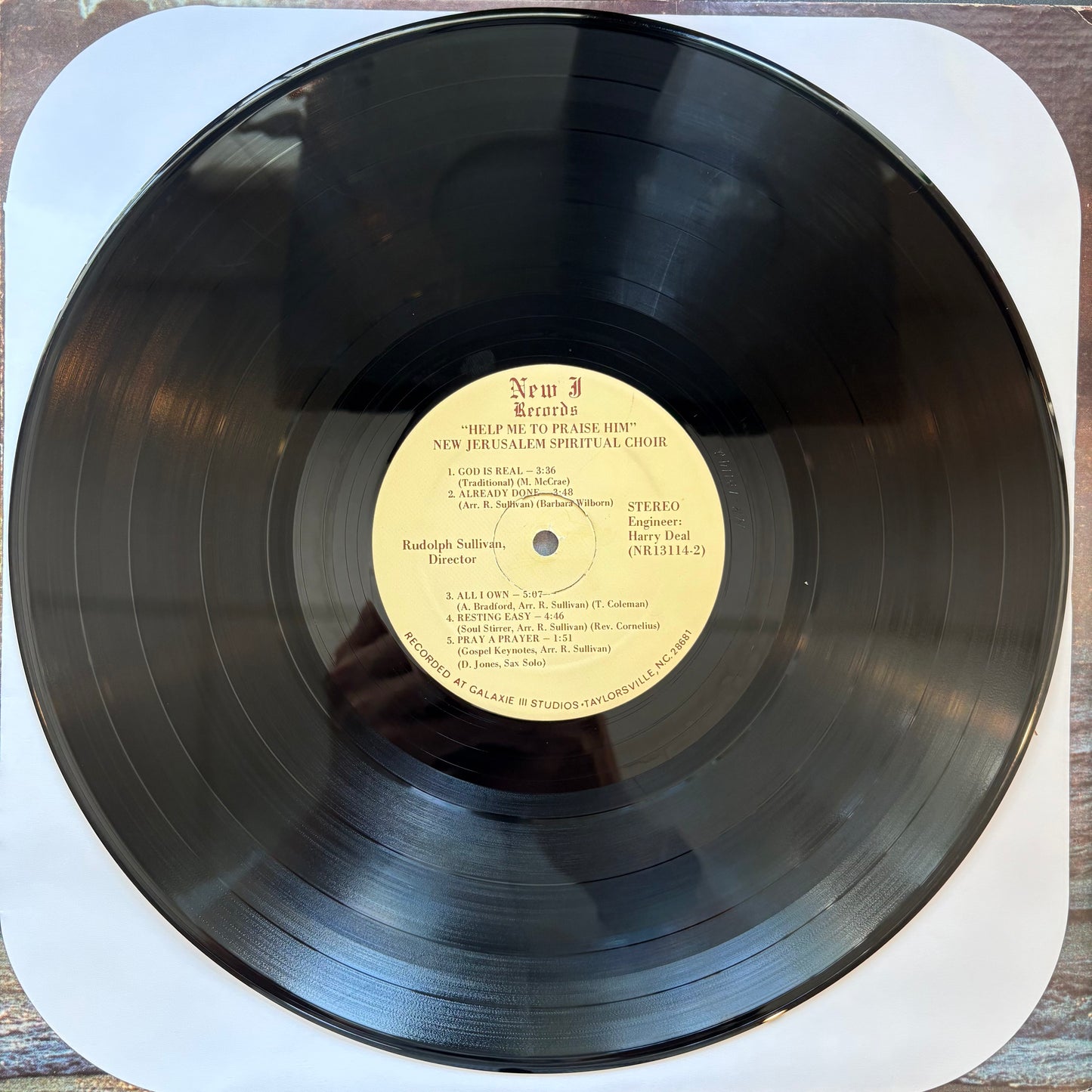 New Jerusalem Spiritual Choir, "Help Me to Praise Him" [VG- Used]