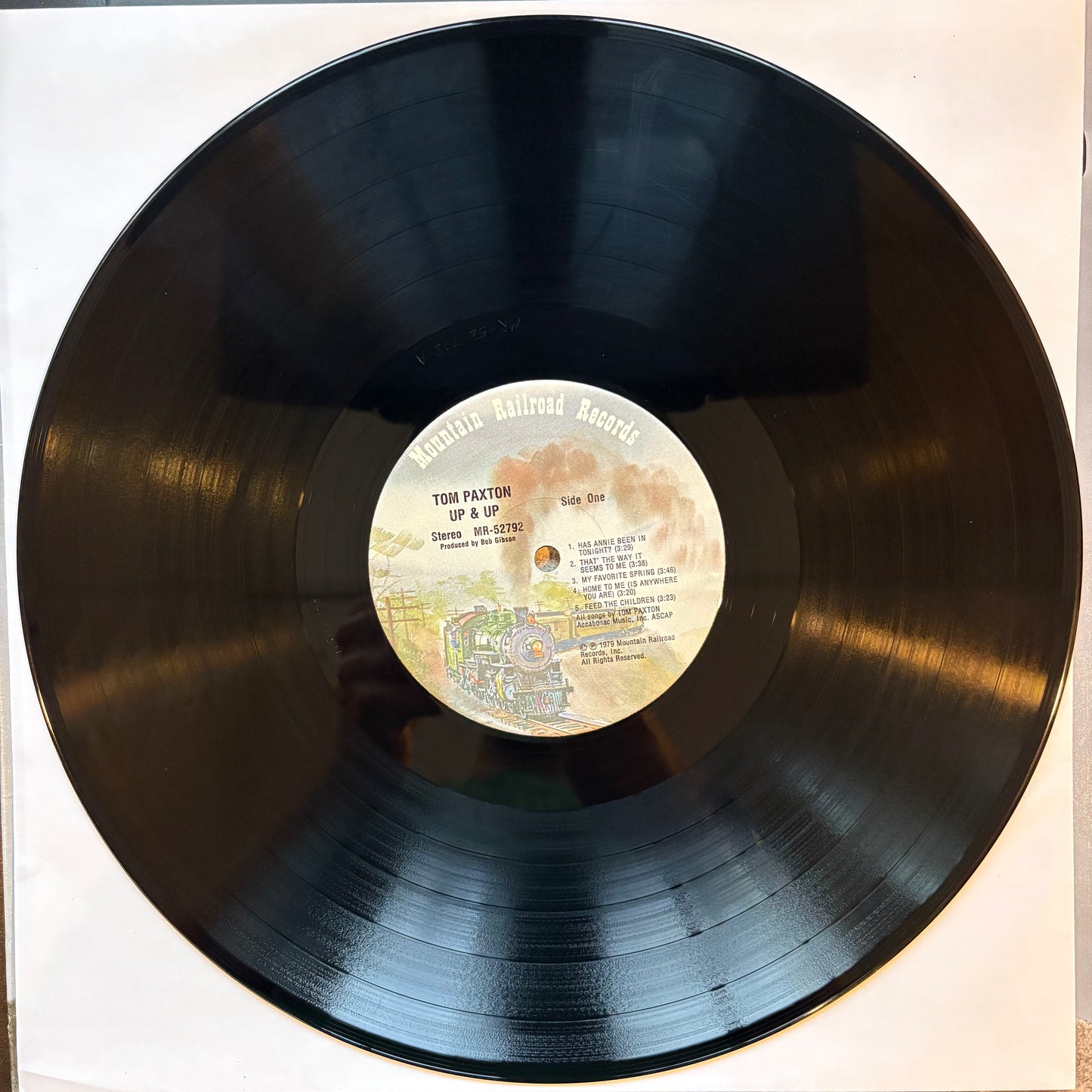 Tom Paxton, "Up & Up" (Signed) [VG Used]
