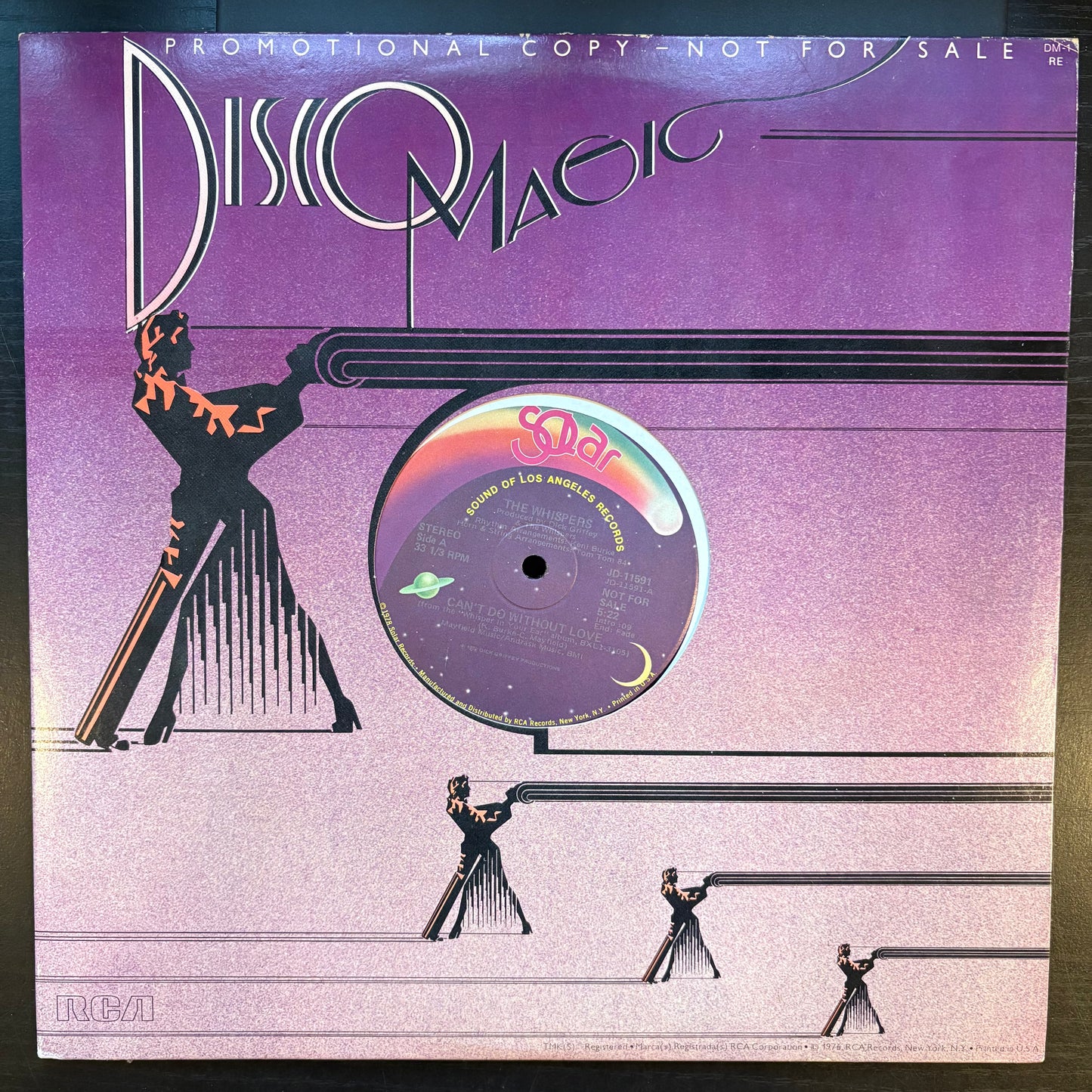 Whispers, "Can't Do Without Love" (Promo 12") [VG+ Used]