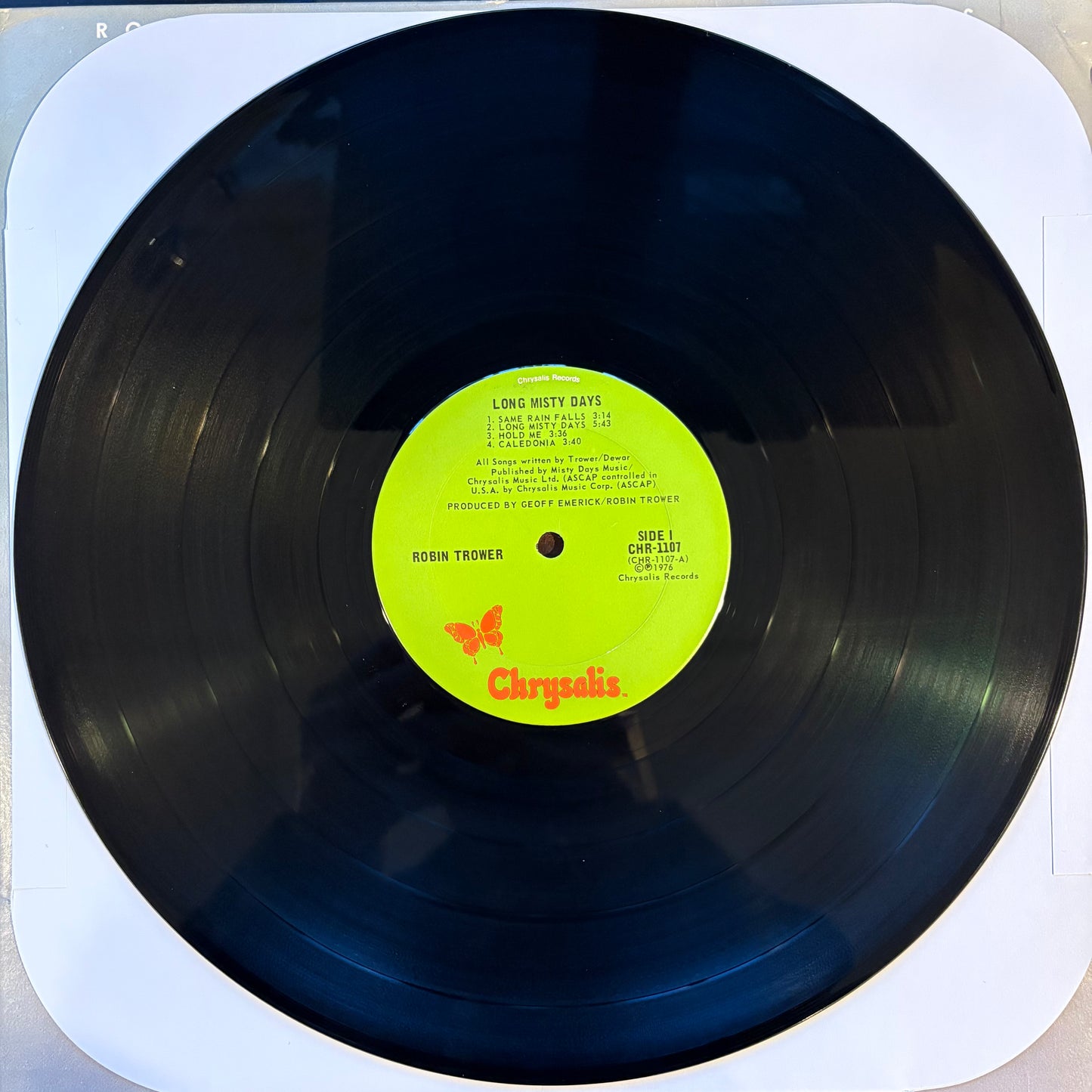 Robin Trower, "Long Misty Days" [VG Used]