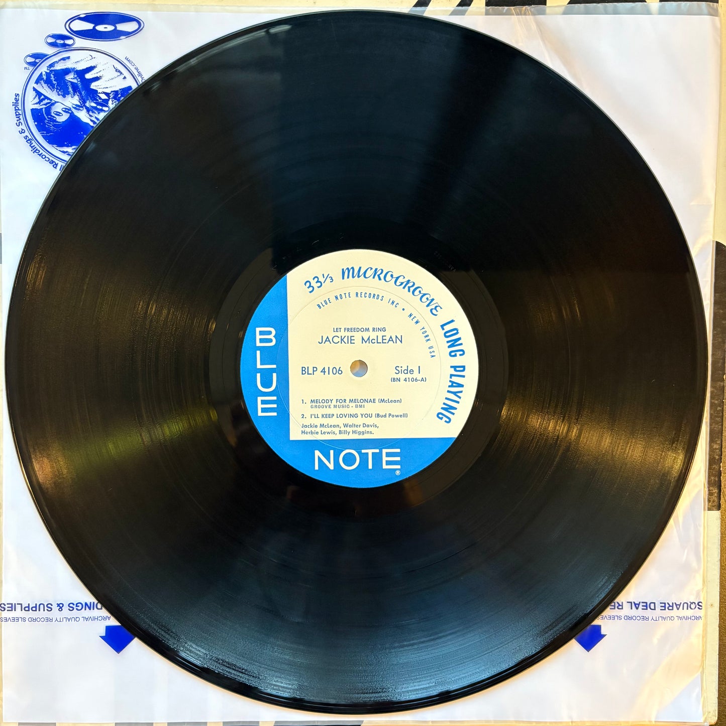 Jackie McLean, "Let Freedom Ring" (Mono) [VG Used]