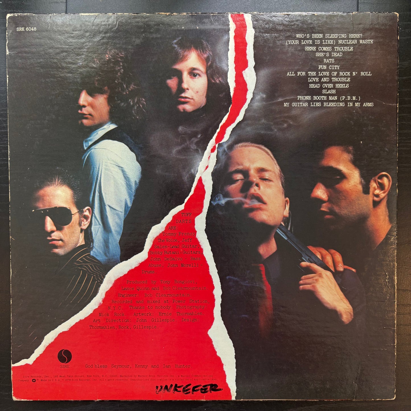 Tuff Darts, "Tuff Darts!" [VG Used]