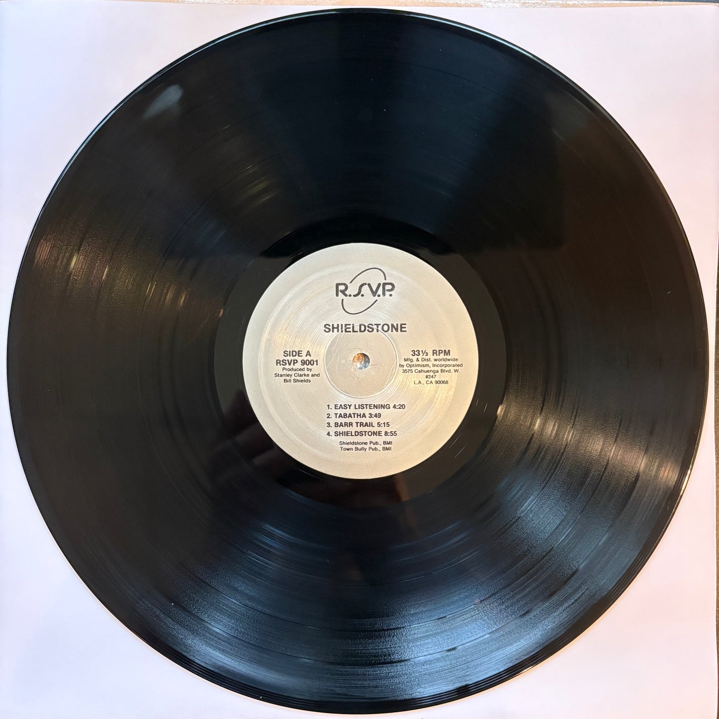 Stanley Clarke & Bill Shields, "Shieldstone" (LP) [VG+ Used]