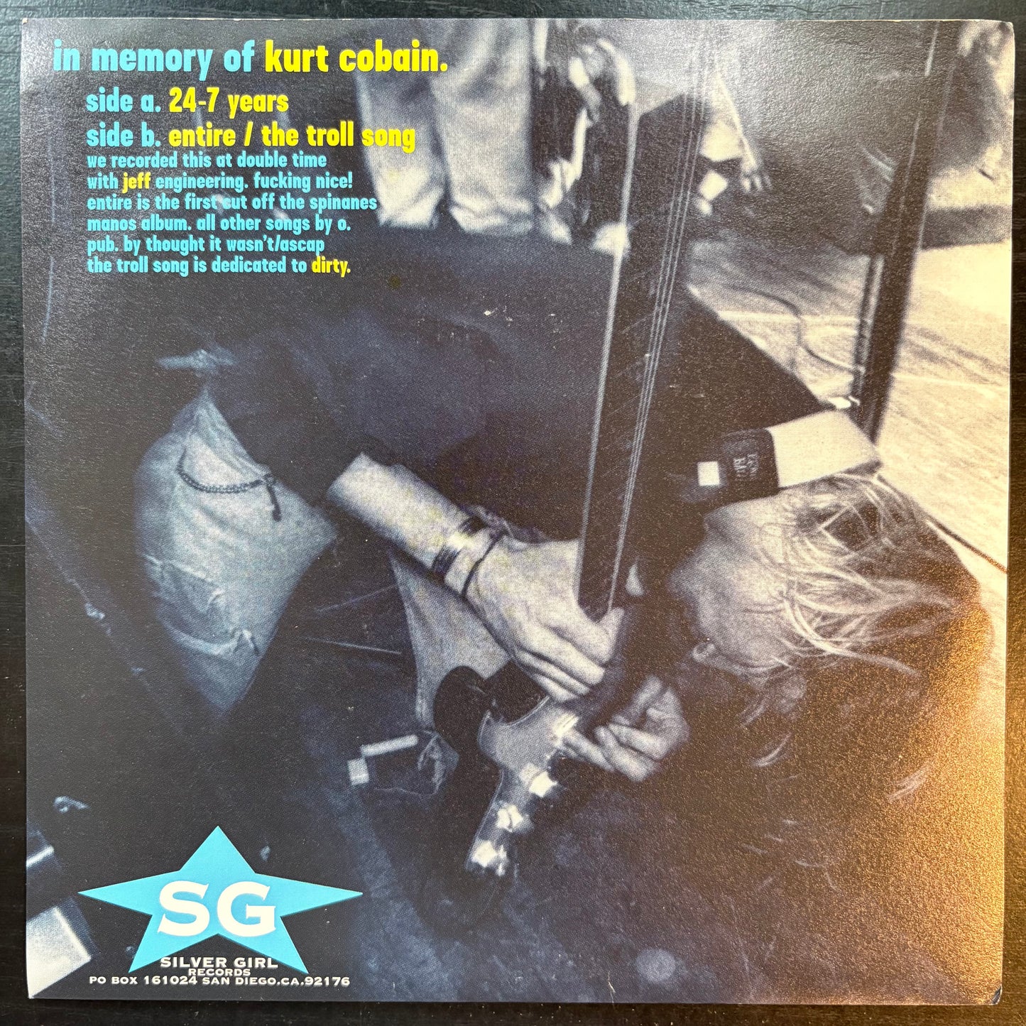 Fluf, "24-7 Years" (7") [VG Used]