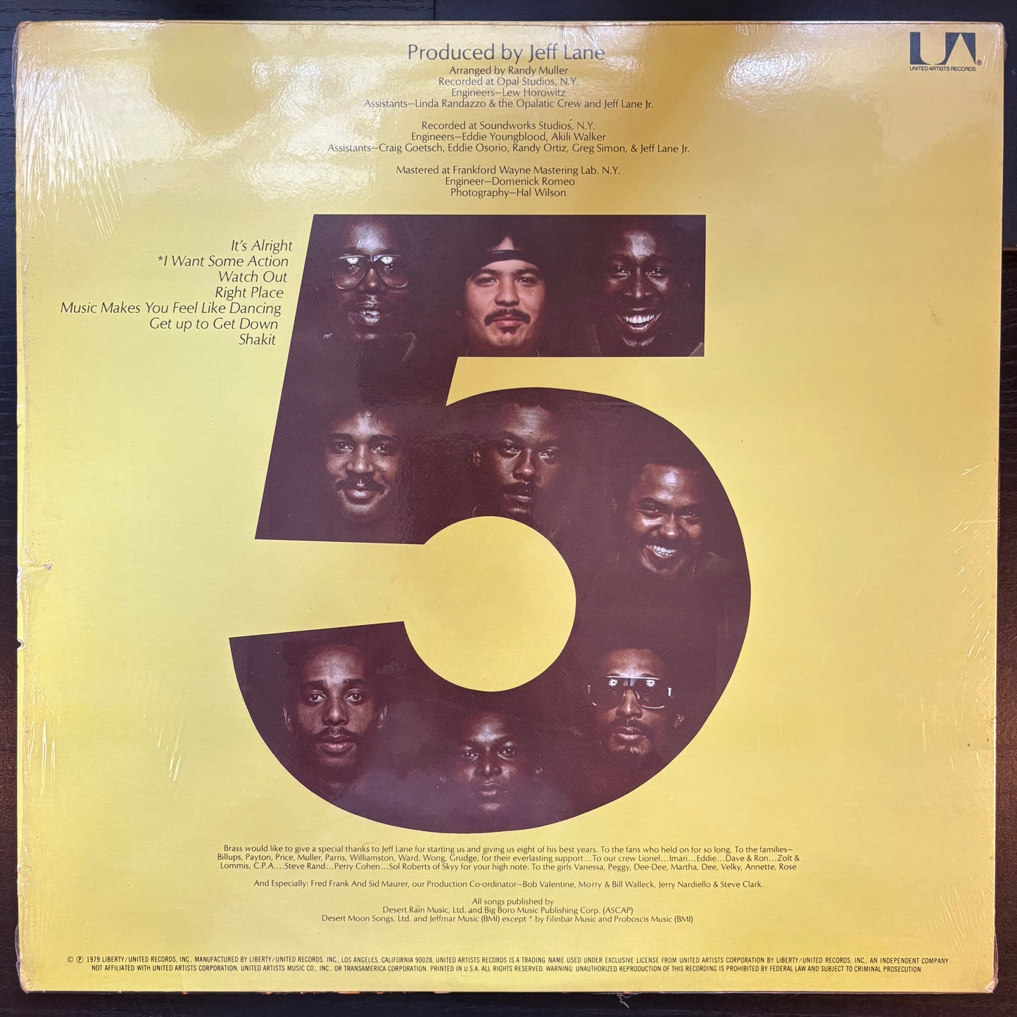 Brass Construction, "5" [VG- Used]