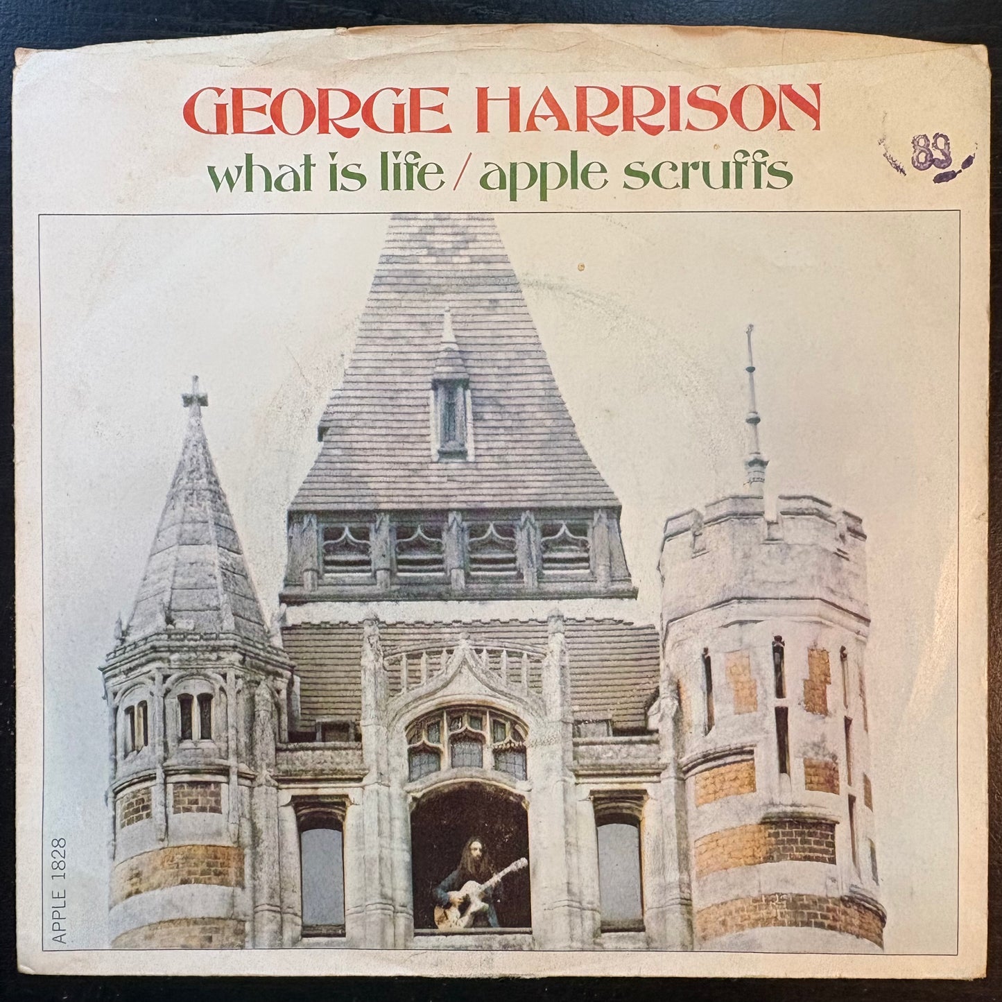 George Harrison, "What Is Life" (7") [VG Used]