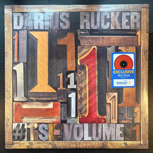 Darius Rucker, "#1's Volume 1" (Red Vinyl) [Sealed Used]