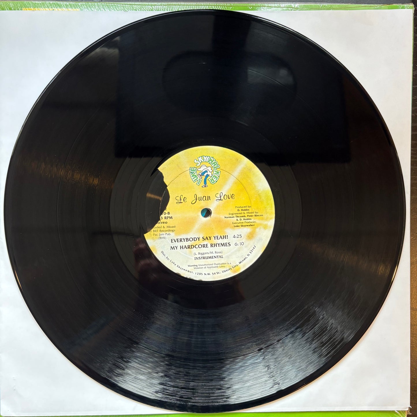Le Juan Love, "Everybody Say Yeah" (12") [VG Used]