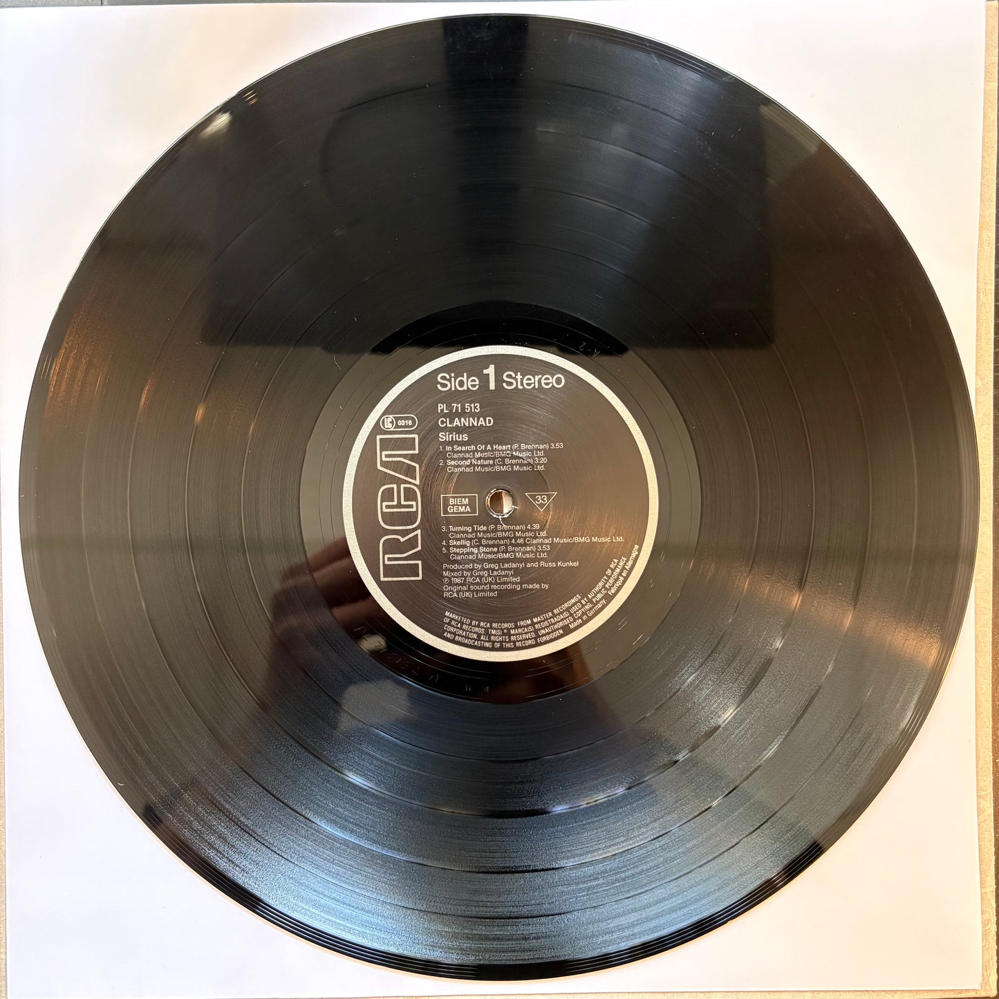 Clannad, "Sirius" [VG Used]