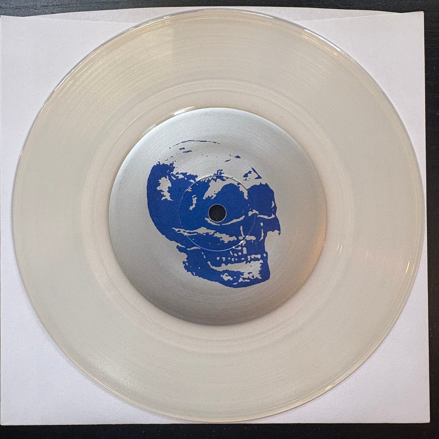 Charred Remains AKA Man Is the Bastard, "Uncivilized Live" (7" EP) (Clear Vinyl) [EX Used]