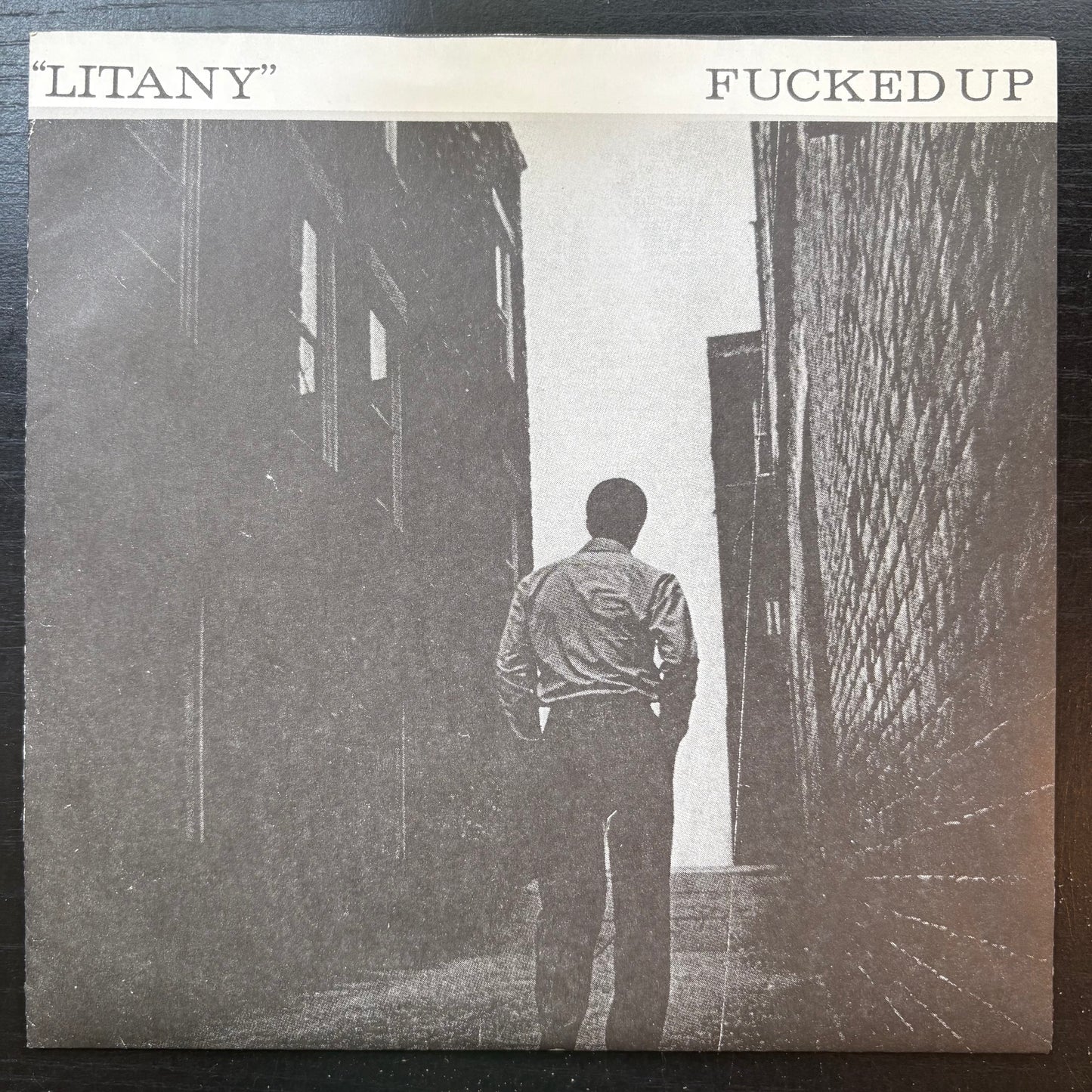 Fucked Up, "Litany" (7" EP) (White Vinyl) [VG+ Used]