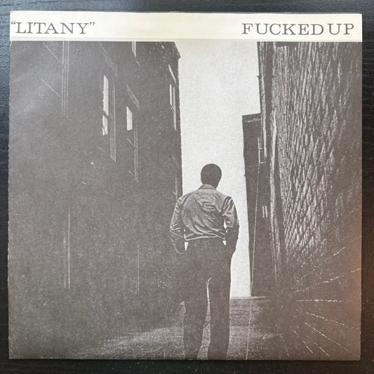 Fucked Up, "Litany" (7" EP) (White Vinyl) [VG+ Used]