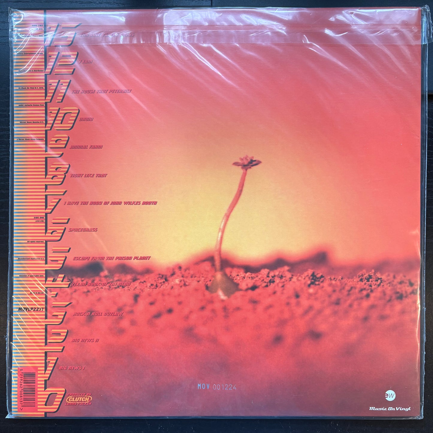 Clutch, "Clutch" (Silver Vinyl) (Sealed)