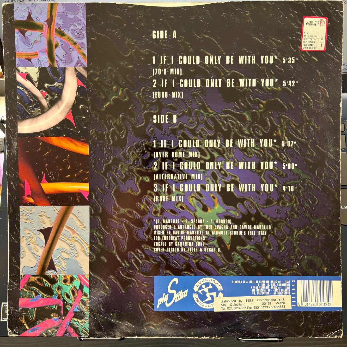 Black Rose, "If I Could Only Be With You" (12") [VG Used]