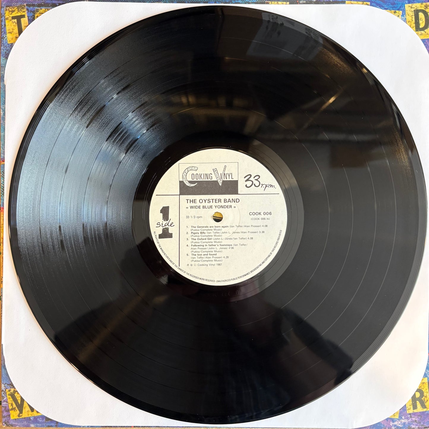 Oyster Band, "Wide Blue Yonder" [VG+ Used]