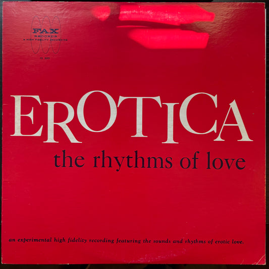 "Erotica: The Rhythms of Love" [VG- Used]