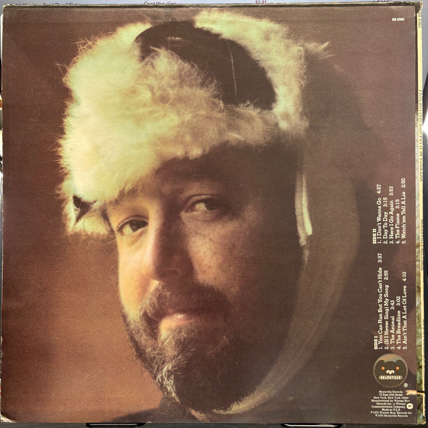 Paul Butterfield, "Put It In Your Ear" [VG+ Used]