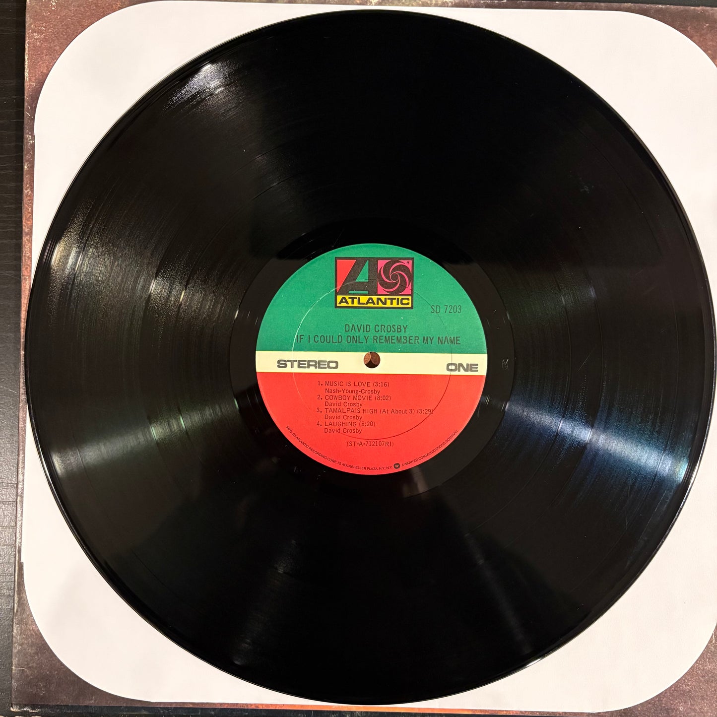 David Crosby, "If I Could Only Remember My Name" [VG Used]