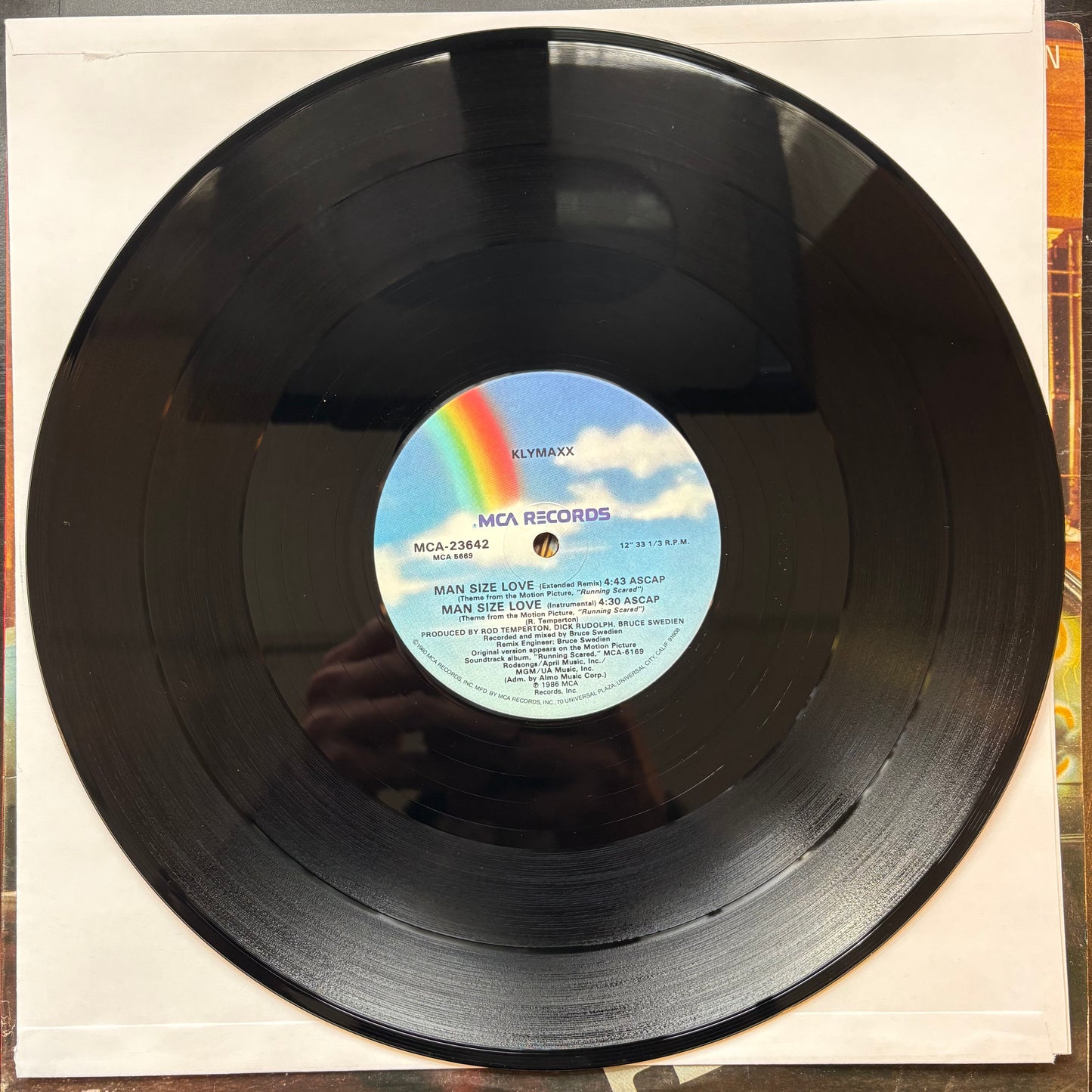 Klymaxx, "Man Size Love" (12") [VG+ Used]