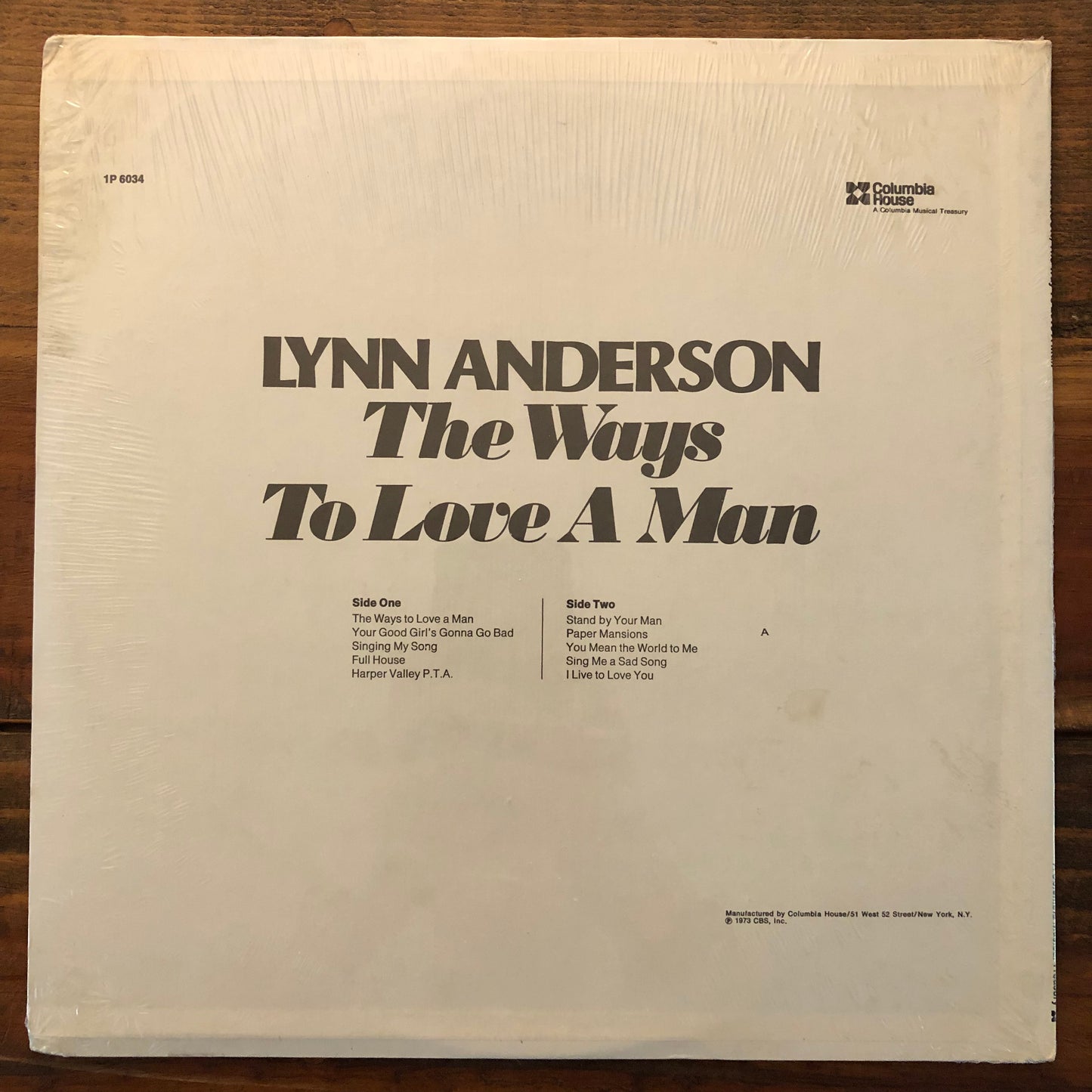 Lynn Anderson, "The Ways to Love a Man" [Used]