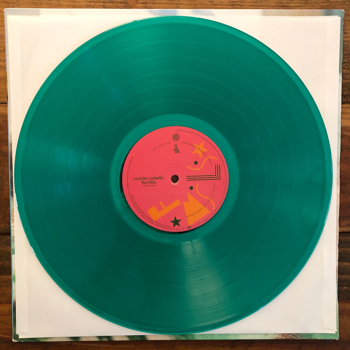 Camila Cabello, "Familia" (Green Vinyl) [Used]