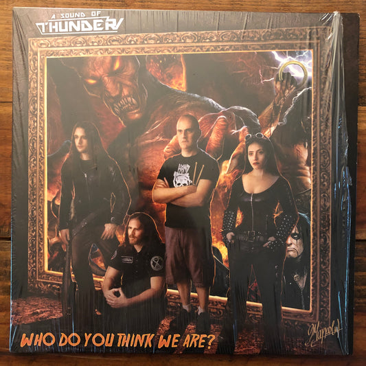 Sound of Thunder, "Who Do You Think We Are?" (Gold Vinyl with Red Swirl) [Used]