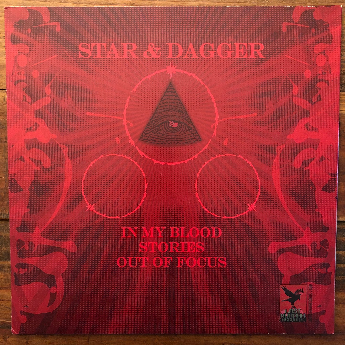 Star & Dagger, "In My Blood" (Half-Clear, Half-Red Vinyl / Signed) [Used]