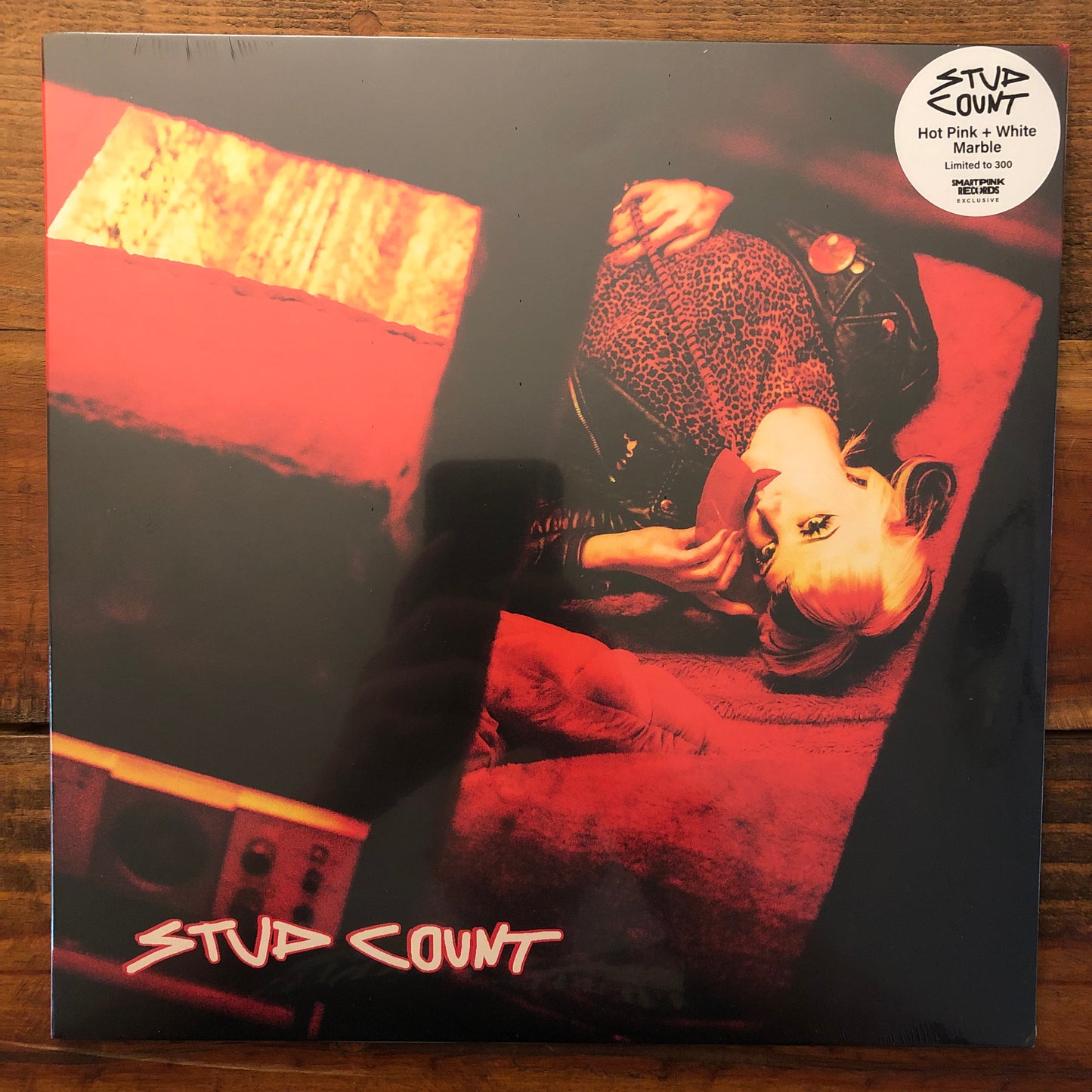 Stud Count, "Stud Count" (Hot Pink and White Marble Vinyl; Sealed) [Used]