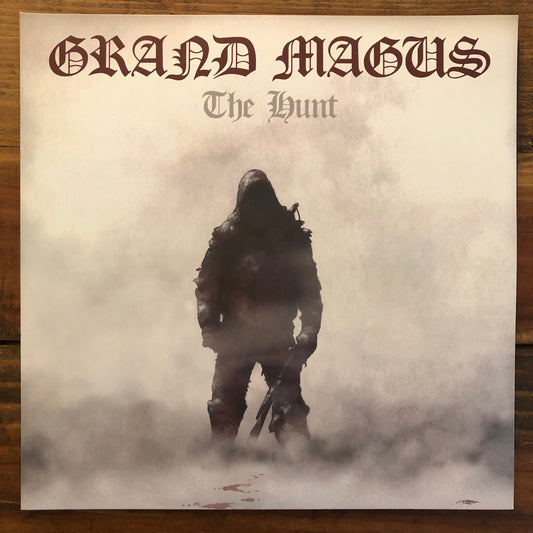 Grand Magus, "The Hunt" (Clear Vinyl w/ Red & Black Splatter) [Used]