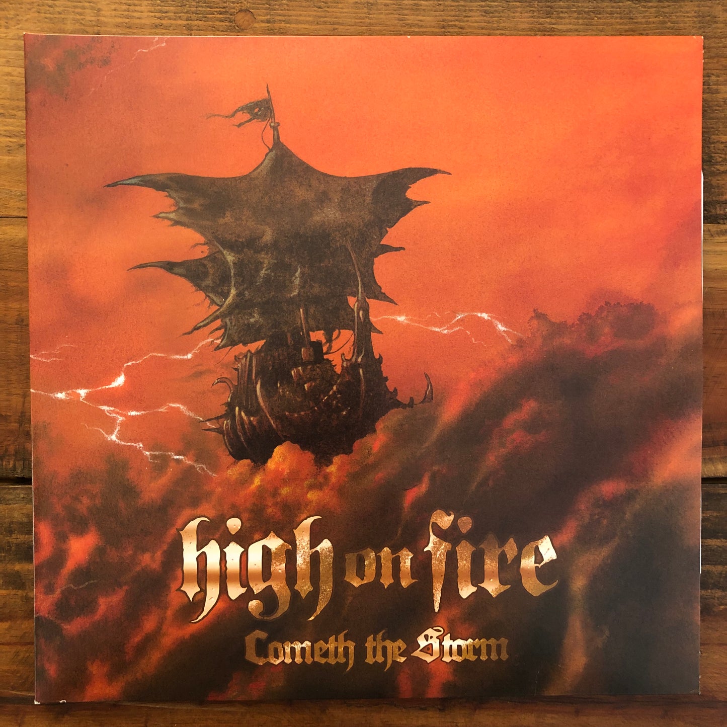 High on Fire, "Cometh the Storm" (Orchid & Sky Blue Vinyl) [Used]