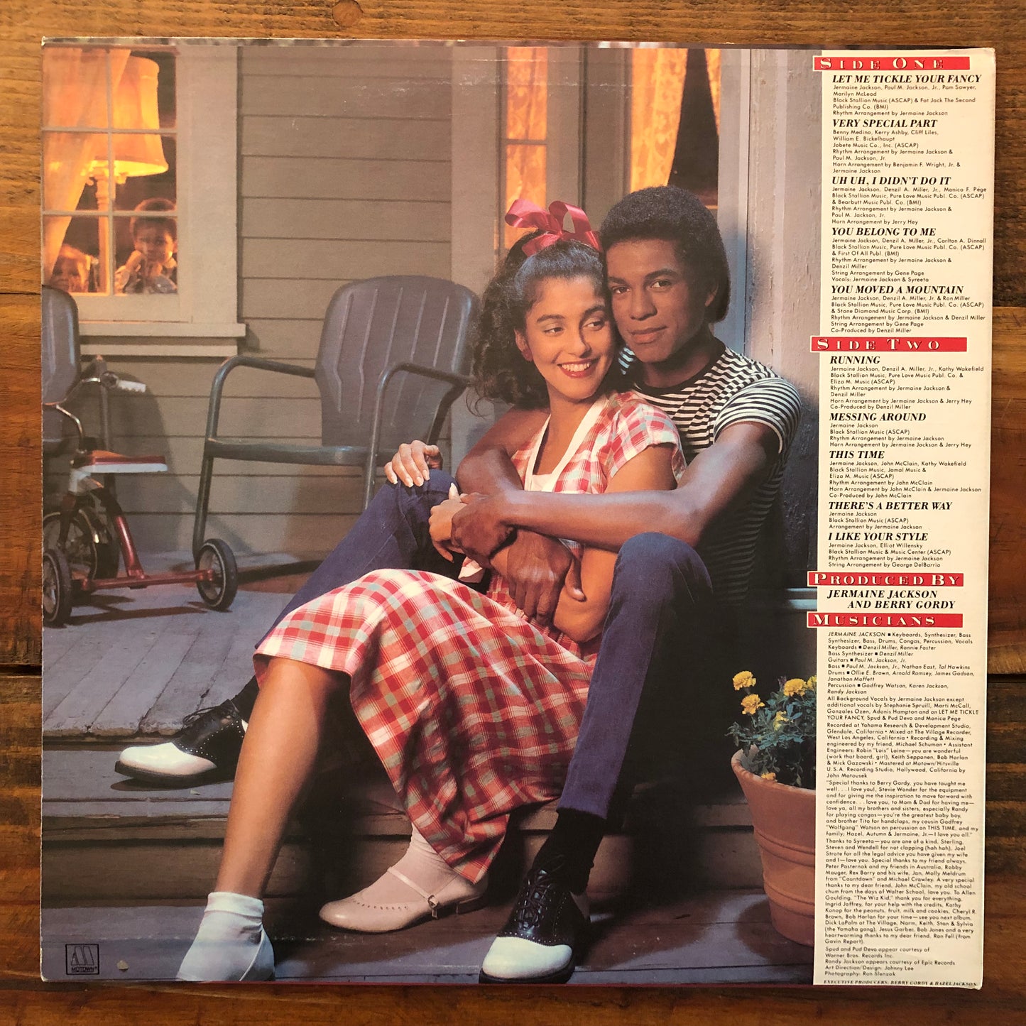 Jermaine Jackson, "Let Me Tickle Your Fancy" [Used]