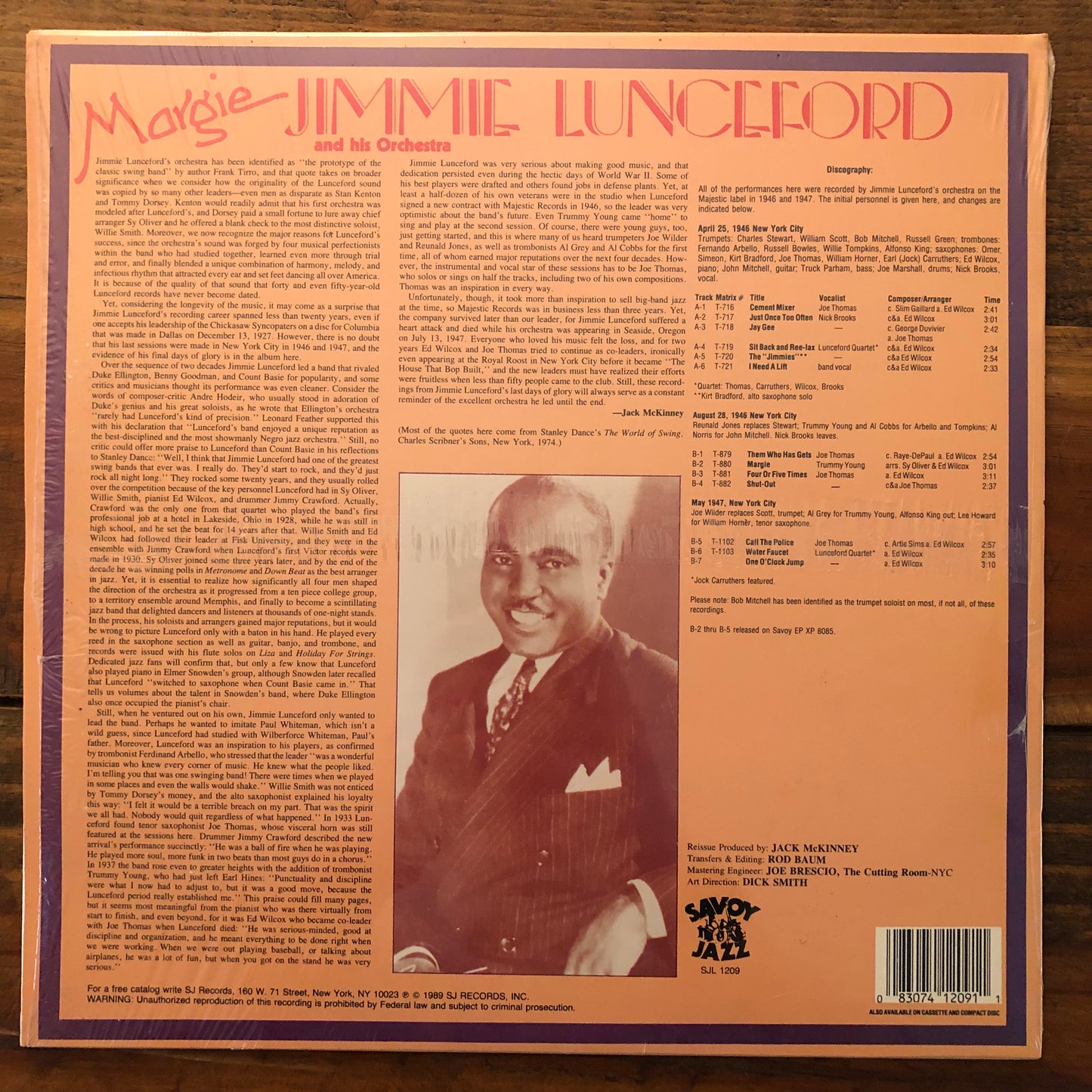 Jimmie Lunceford, "Margie" [Used]