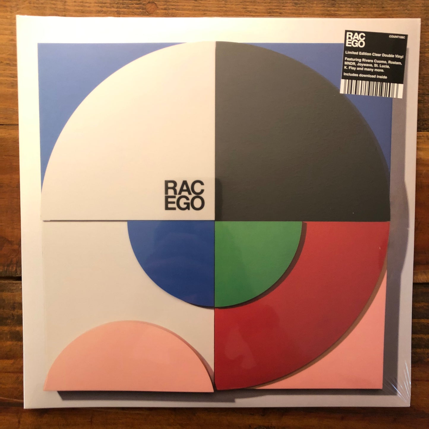 RAC, "EGO" (Clear Vinyl / Sealed) [Used]