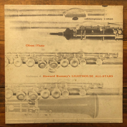 Howard Rumsey's Lighthouse All-Stars, "Volume 4: Oboe/Flute" (Mono) [Used]