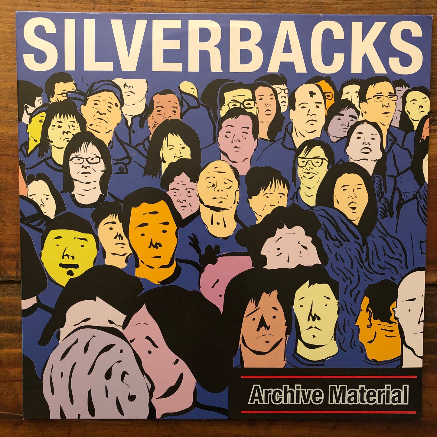 Silverbacks, "Archive Material" (Blue Vinyl) [Used]