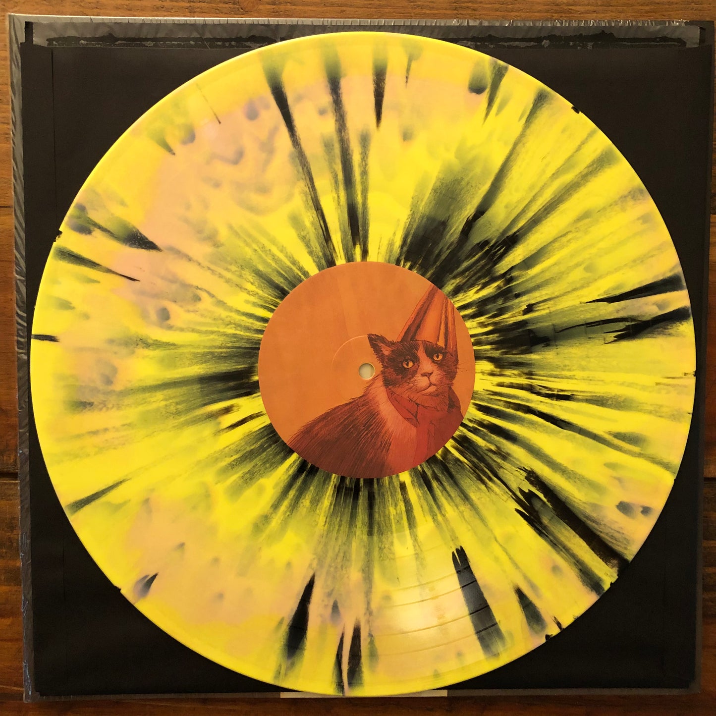 Gil Melle, "The Sentinel Soundtrack" (Cream & Yellow with Splatter) [Used]