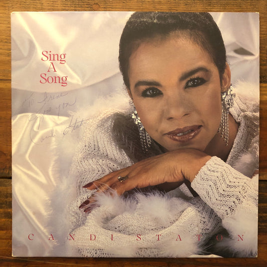 Candi Staton, "Sing a Song" (Signed) [Used]