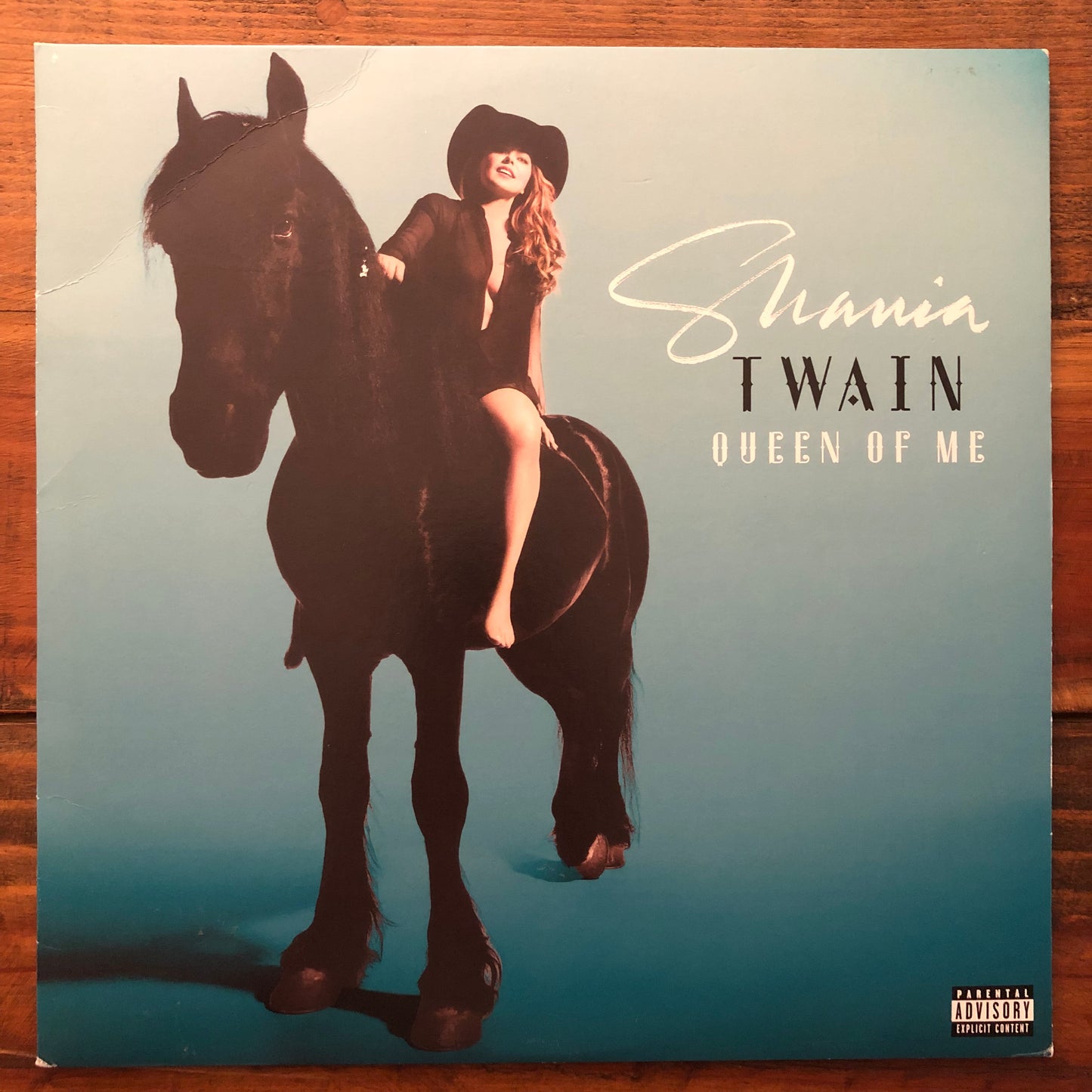 Shania Twain, "Queen of Me" (Baby Blue Vinyl) [Used]