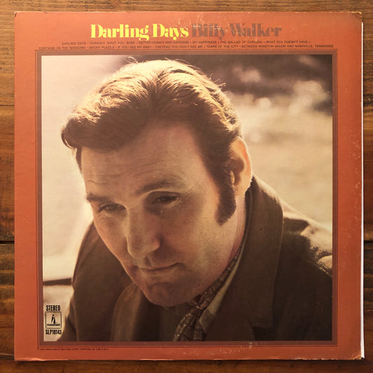 Billy Walker, "Darling Days" [Used]