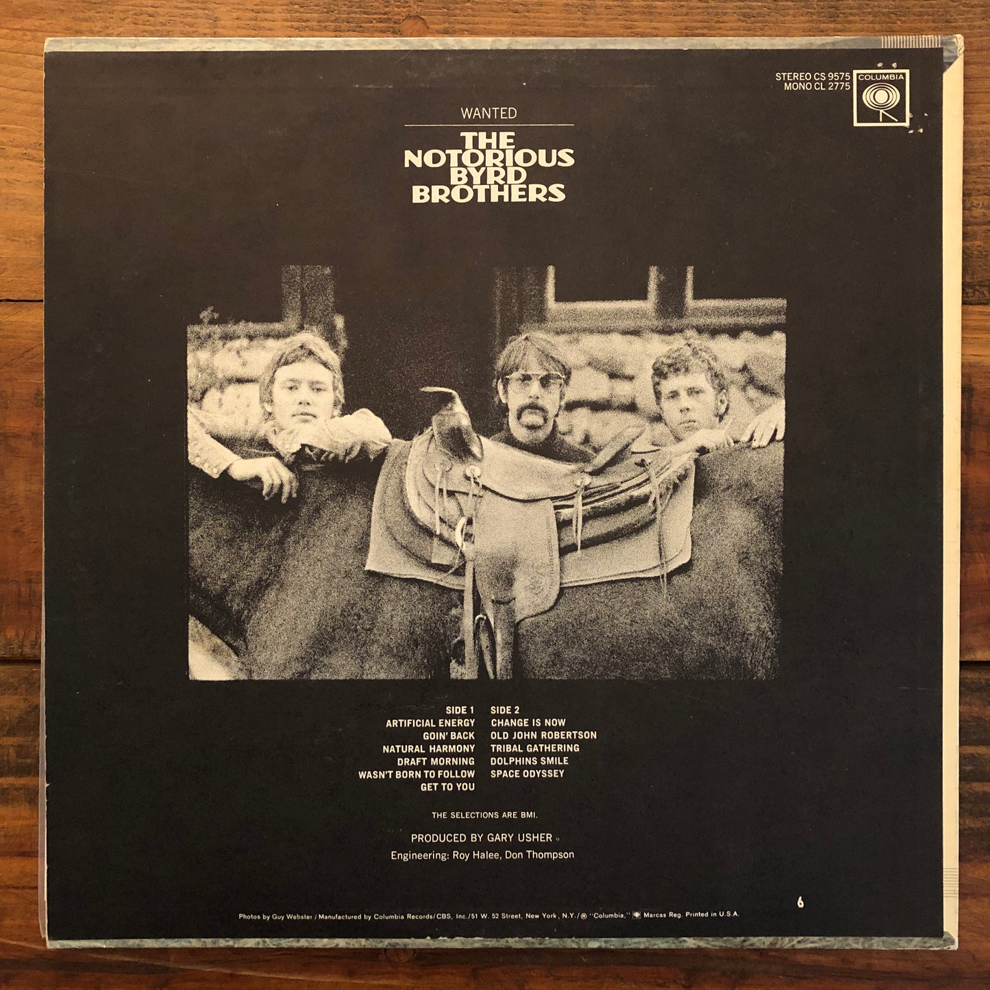 Byrds, "The Notorious Byrd Brothers" (Mono) [Used]