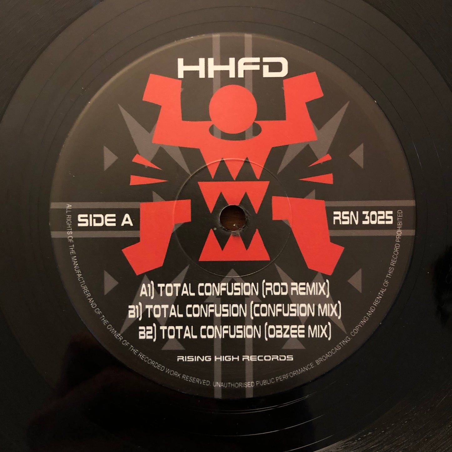 HHFD, "Total Confusion (2018 Remixes)" [Used]