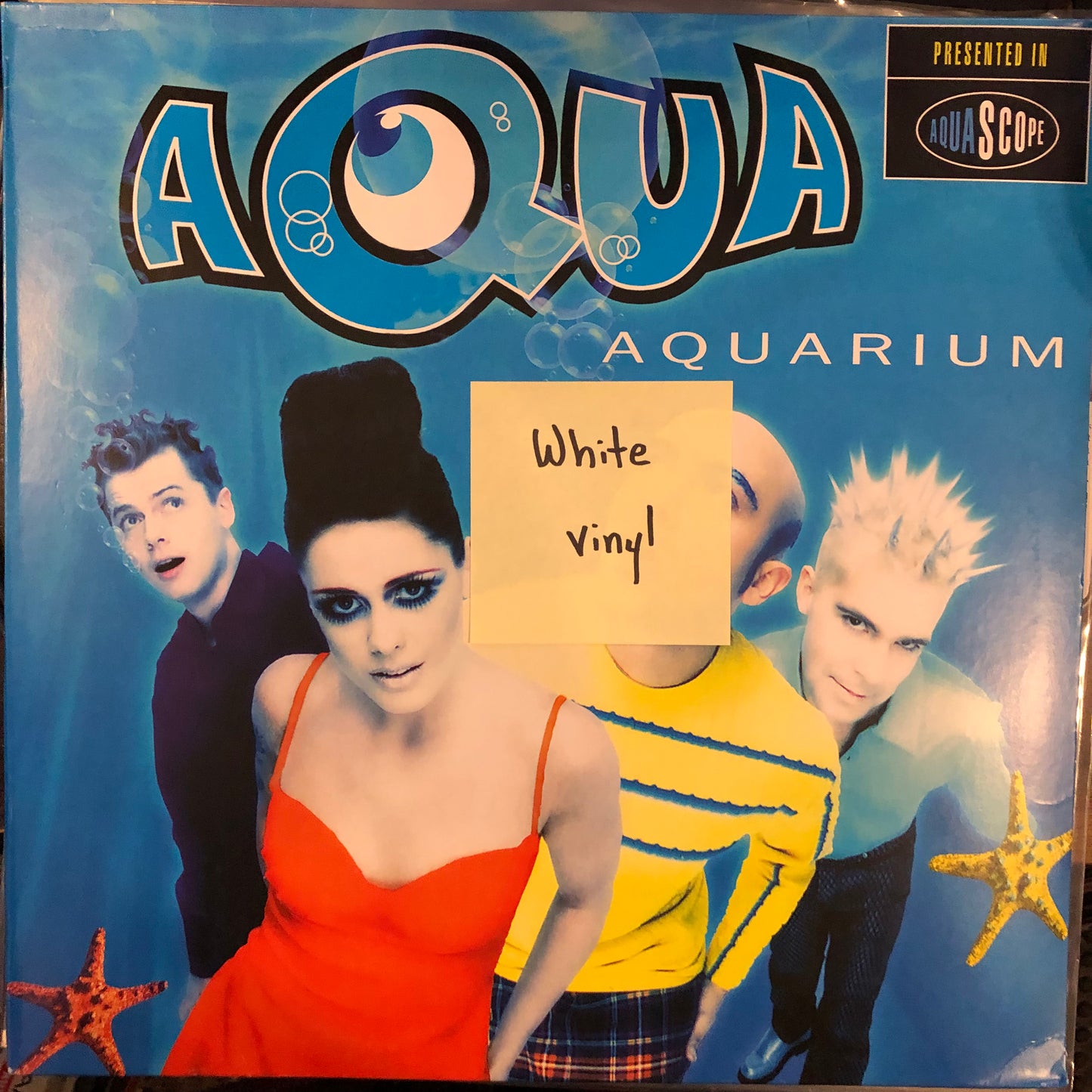 Aqua, "Aquarium" (White Vinyl) [Used]