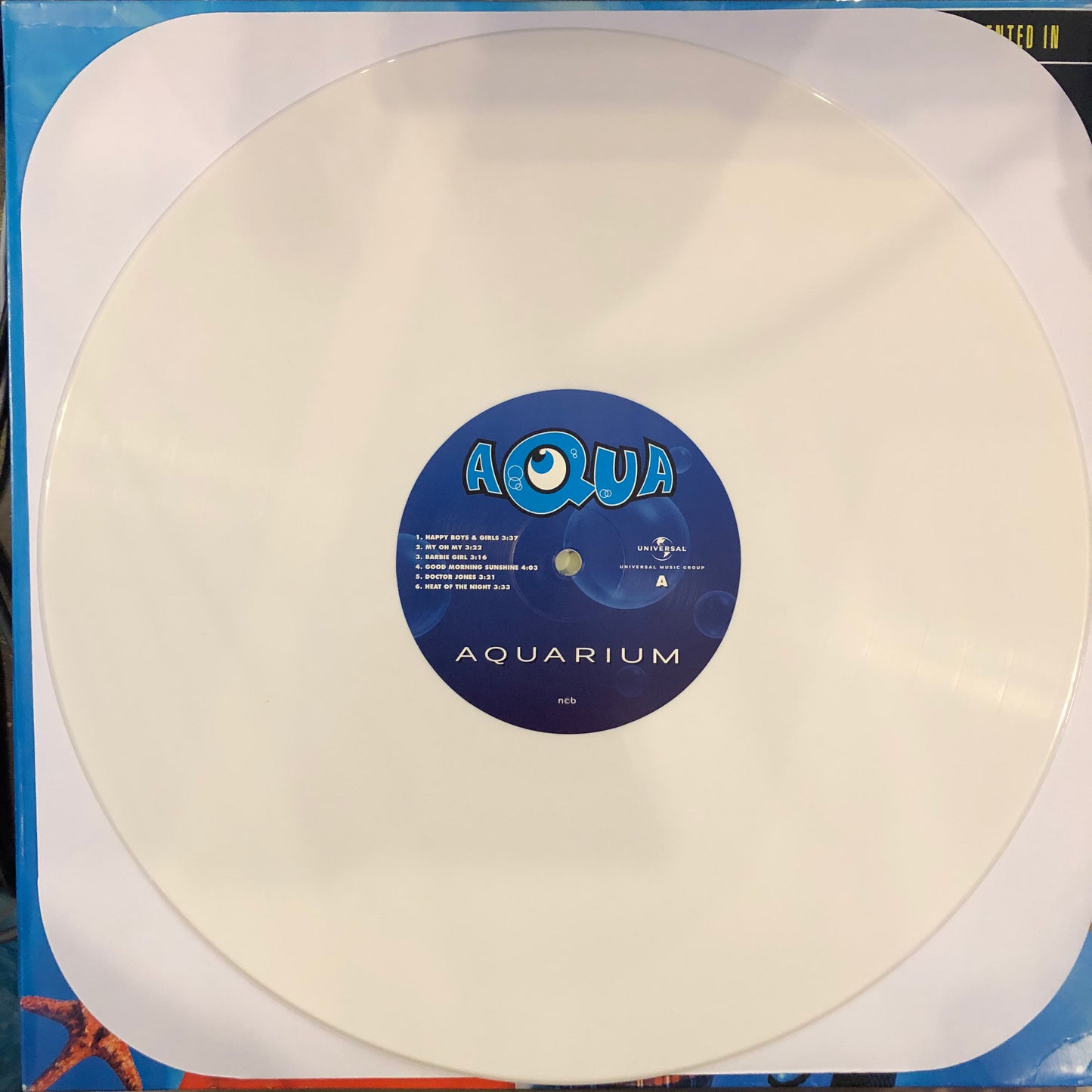 Aqua, "Aquarium" (White Vinyl) [Used]