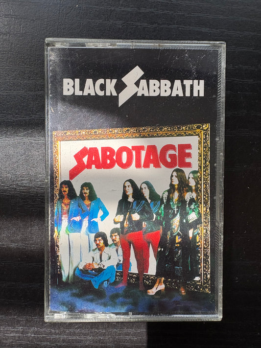 Black Sabbath, "Sabotage" [Cassette]