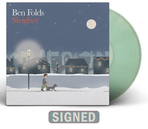 Ben Folds, "Sleigher" (SIGNED + Coke Bottle Clear Vinyl)