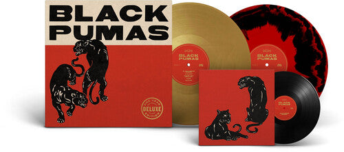 Black Pumas, "Black Pumas" [Deluxe] (Gold + Black/Red Vinyl)