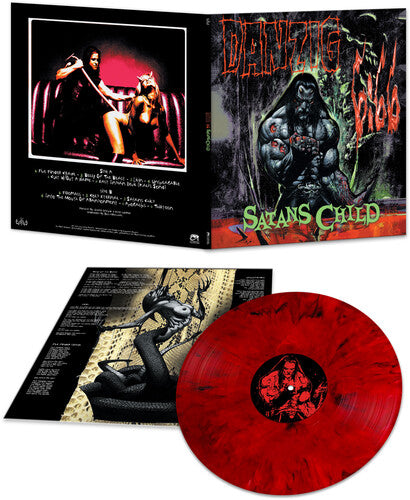 Danzig, "6:66 Satan's Child" (Red Marbled Vinyl)