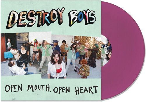 Destroy Boys, "Open Mouth, Open Heart" (Purple Vinyl)