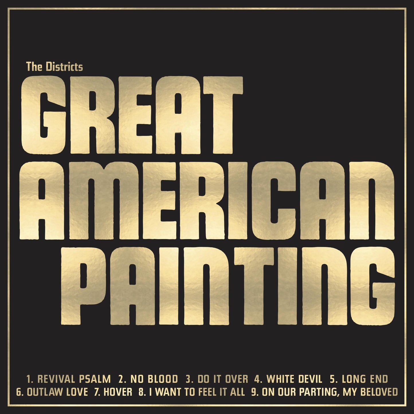 Districts, "Great American Painting" (Gold Vinyl)
