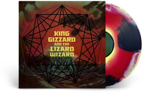 King Gizzard & The Lizard Wizard, "Nonagon Infinity" (Neon Red, Yellow & Black)